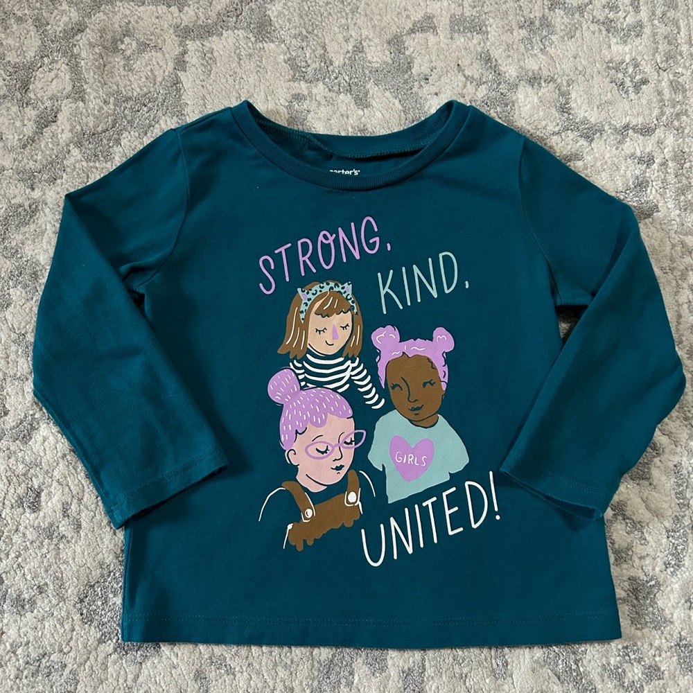 Carter's Teal Long Sleeve Shirt